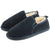 Mens Sheepskin Turn Slipper - Navy Product Image